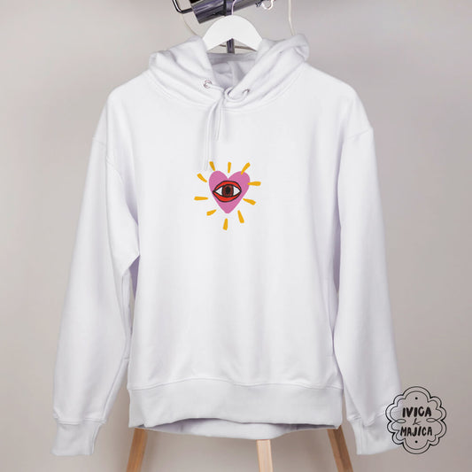 Lepa sam iznutra – Ženski duks sa kapuljačom