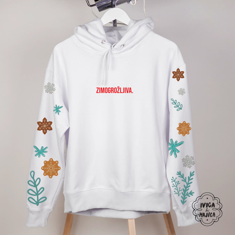 Zimogrožljiva – Ženski oversize duks