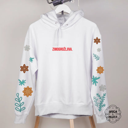 Zimogrožljiva – Ženski oversize duks