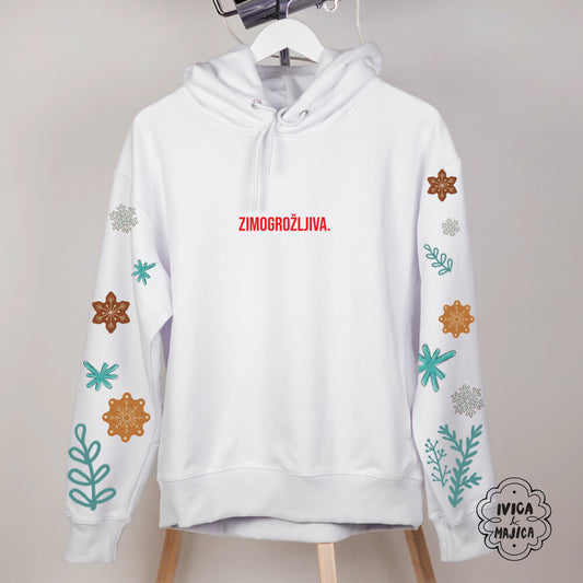 Zimogrožljiva – Ženski oversize duks