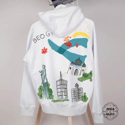 Beograd – Ženski duks sa kapuljačom