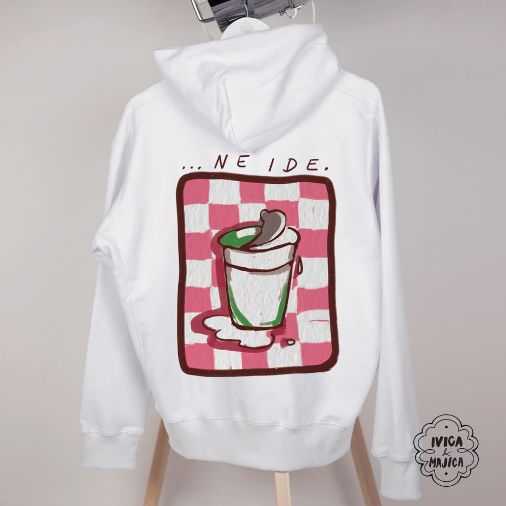 Jedno bez drugog ne ide (Jogurt) – Ženski duks sa kapuljačom