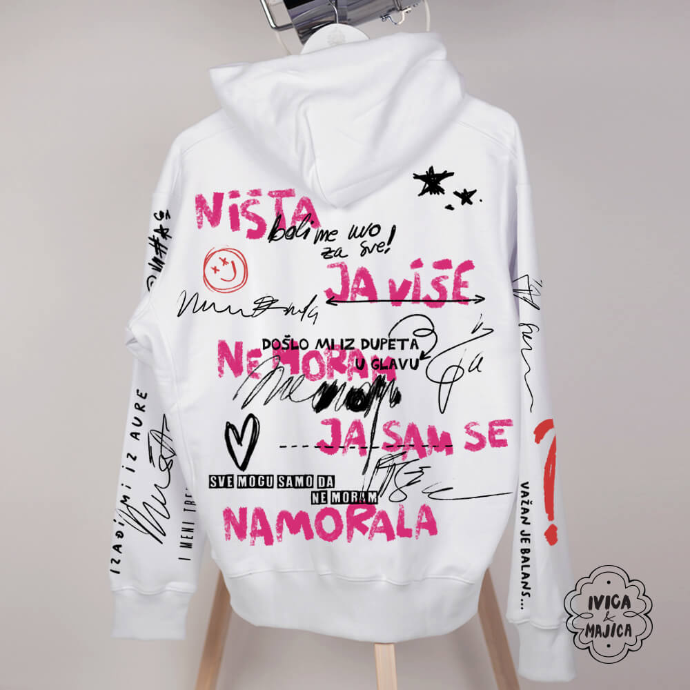 Ništa ja više ne moram, ja sam se namorala – Ženski oversize duks