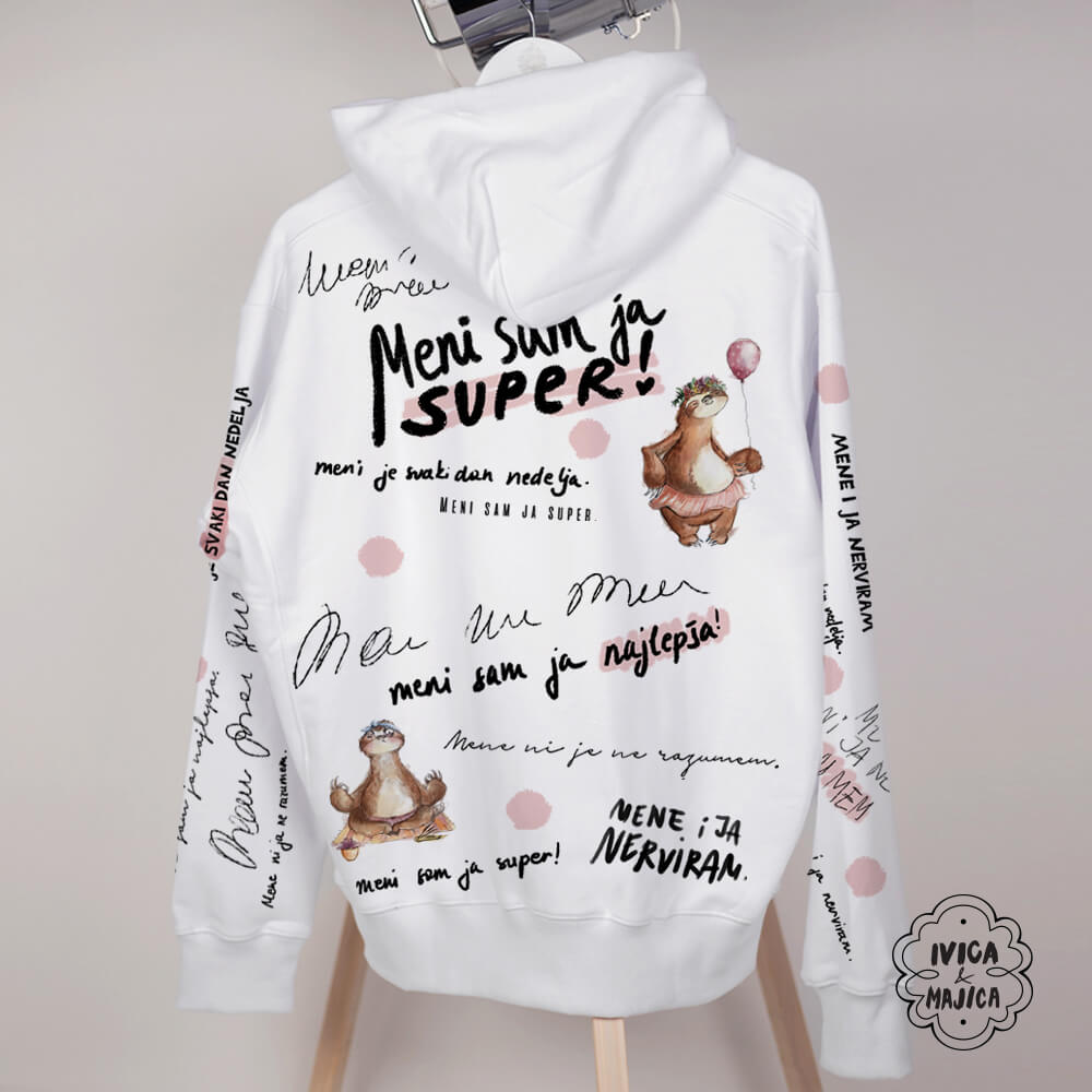 Meni sam ja super – Oversize duks