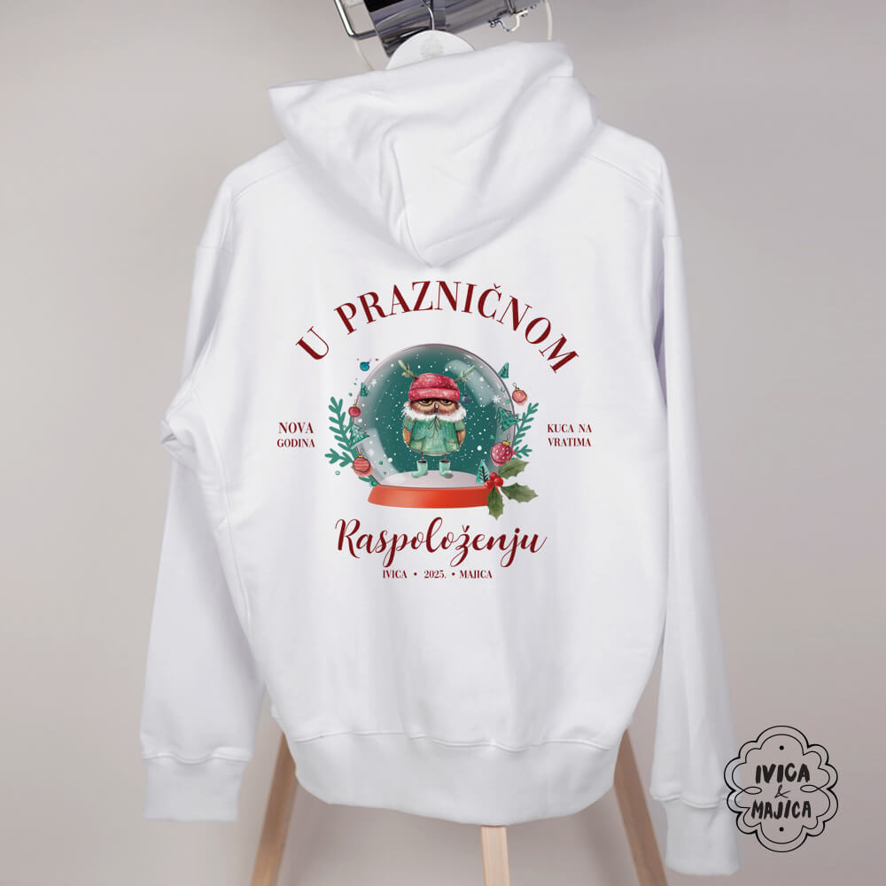 U prazničnom raspoloženju – Ženski oversize duks