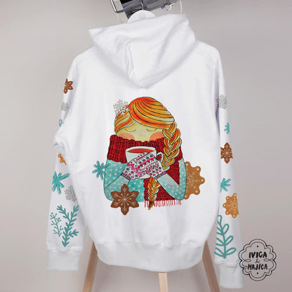 Zimogrožljiva – Ženski oversize duks