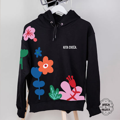 Kita cveća – Ženski duks sa kapuljačom