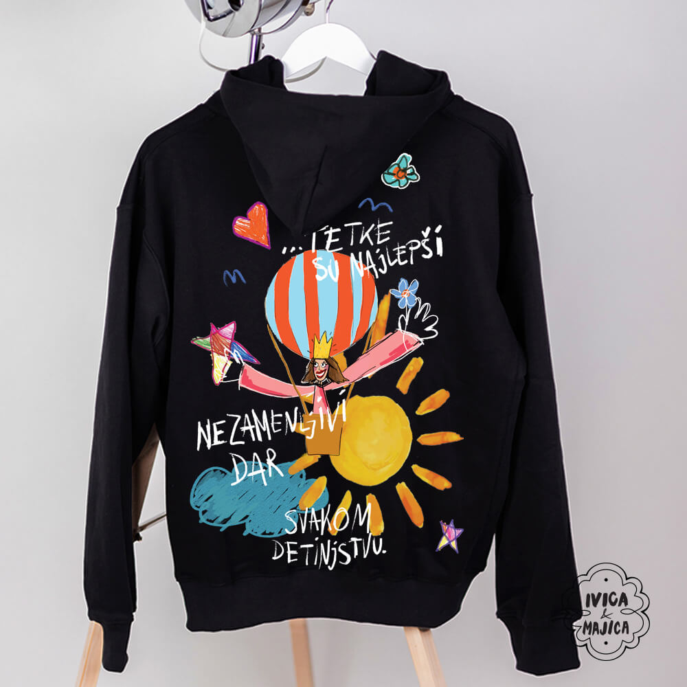 Tetka – Ženski duks sa kapuljačom