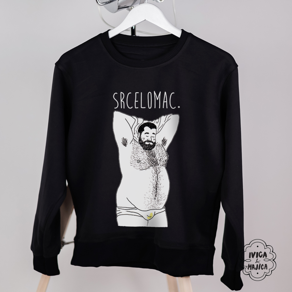 Srcolomac - Muški duks