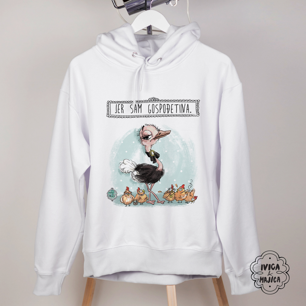 Gospođetina - Ženski duks sa kapuljačom