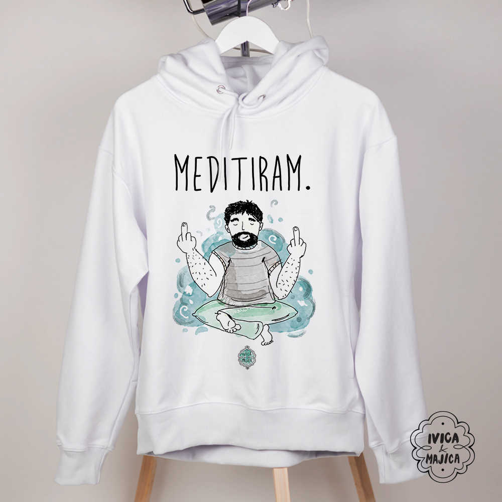 Meditiram - Muški duks sa kapuljačom