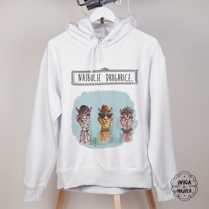 Najbolje drugarice - Ženski duks sa kapuljačom