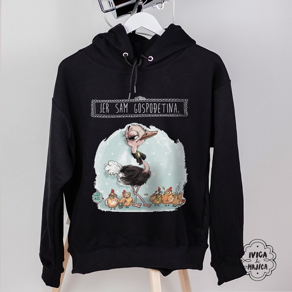 Gospođetina - Ženski duks sa kapuljačom