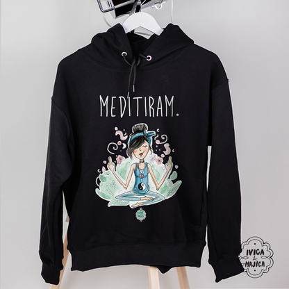 Meditiram - Ženski duks sa kapuljačom