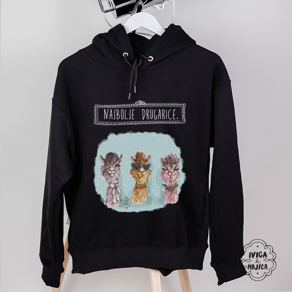 Najbolje drugarice - Ženski duks sa kapuljačom