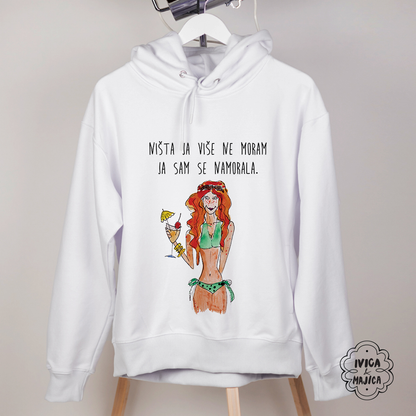 Ništa ja više ne moram - Ženski duks sa kapuljačom