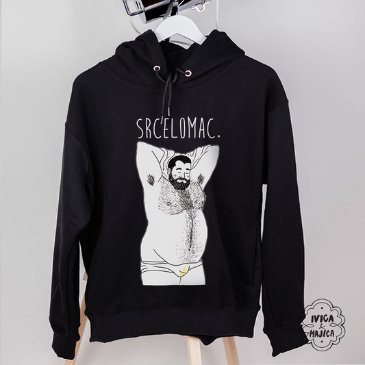 Srcelomac - Muški duks sa kapuljačom