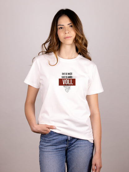 Sve može kad se voli – Ženska majica