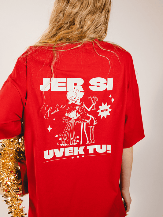 Jer si uvek tu - Ženska oversize majica