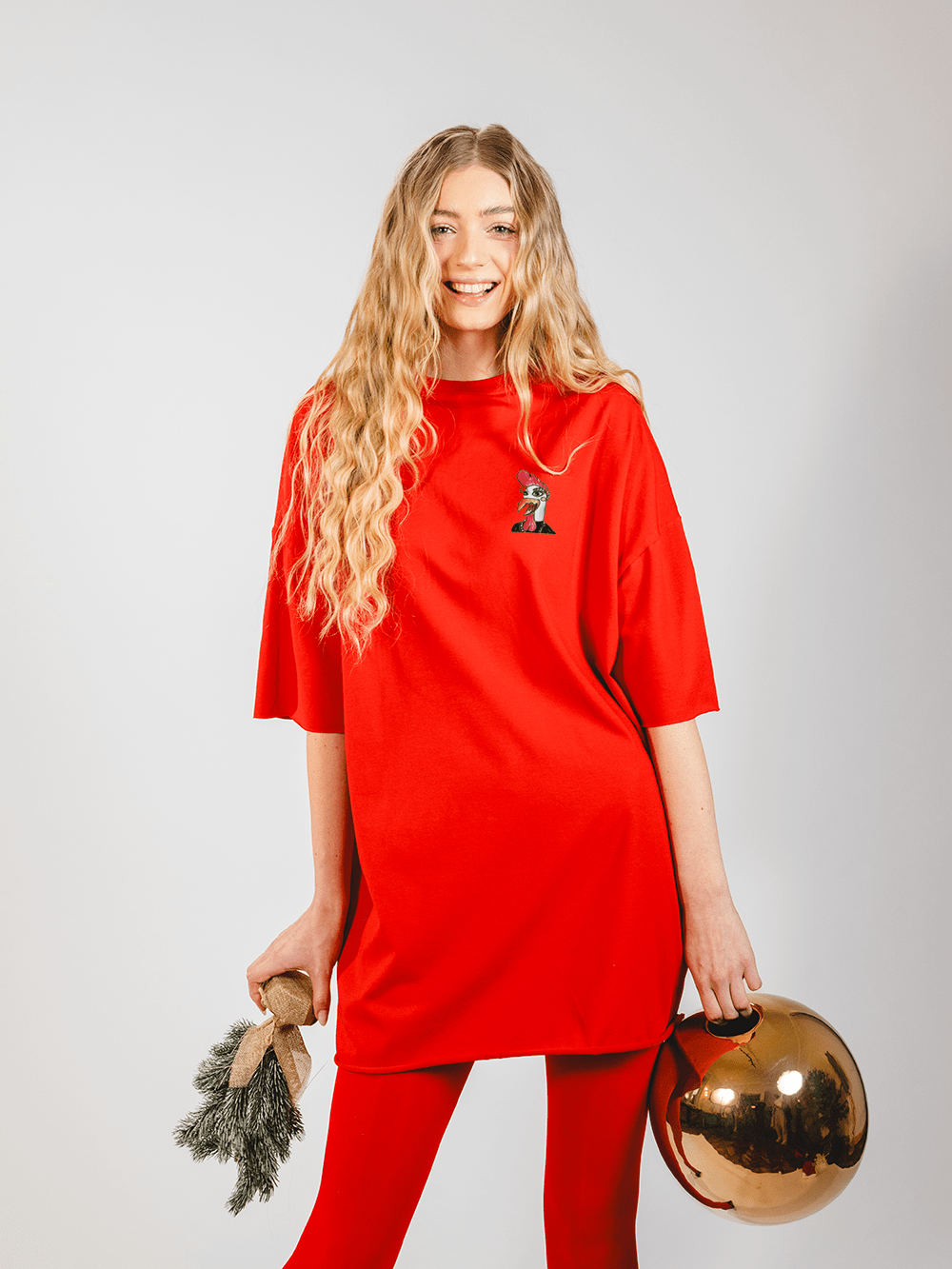 Koka Chanel - Ženska oversize majica