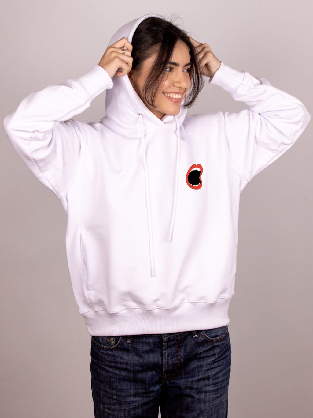 Ja se ne derem, ja tako pričam – Ženski duks sa kapuljačom