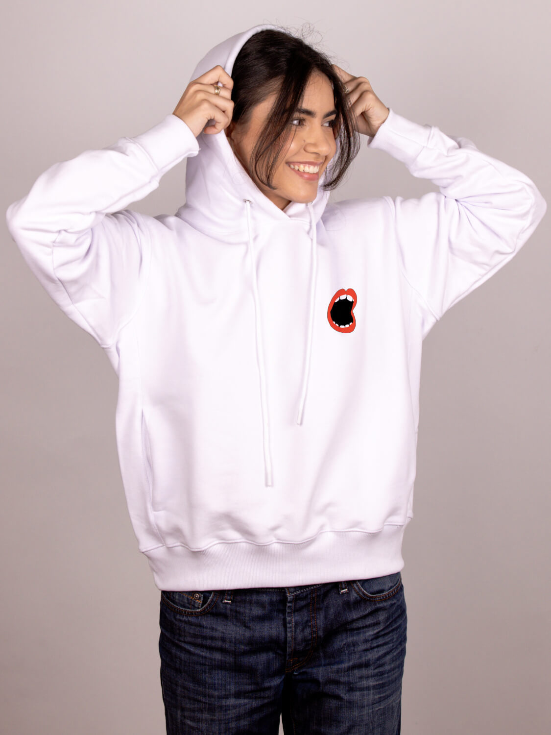 Ja se ne derem, ja tako pričam – Ženski duks sa kapuljačom