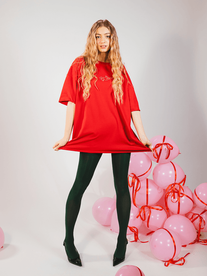 Novogodišnja lista - Ženska oversize majica