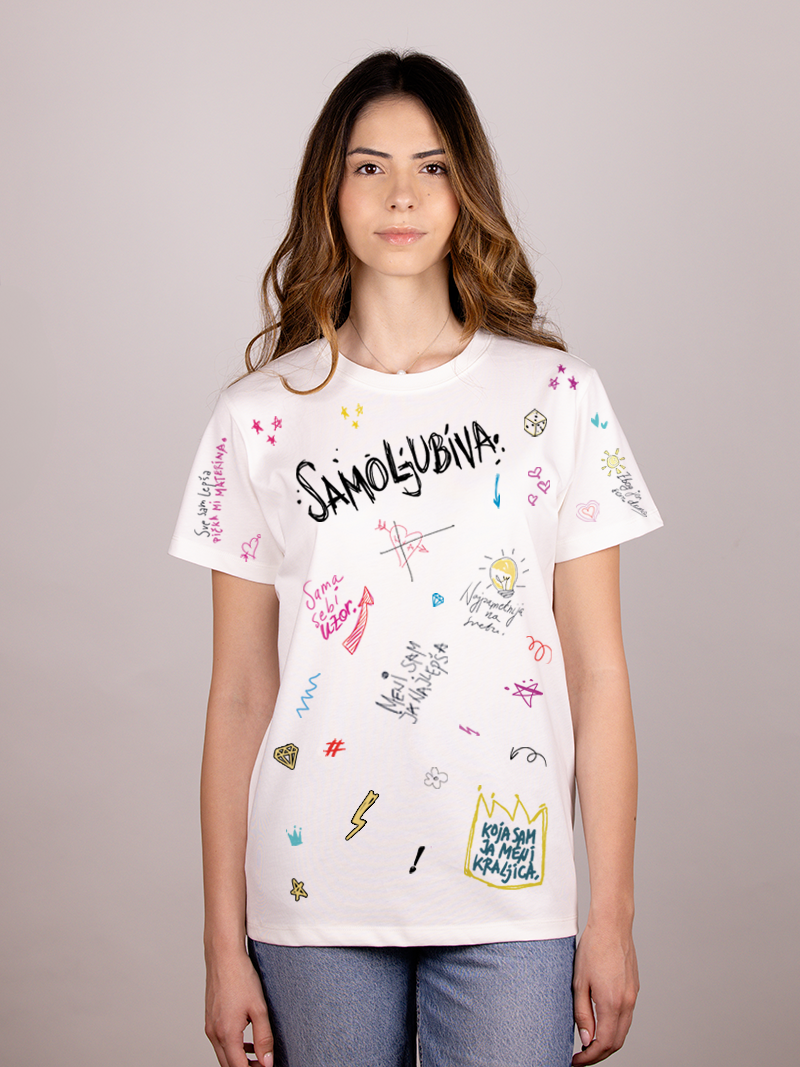 Samoljubiva - Ženska majica