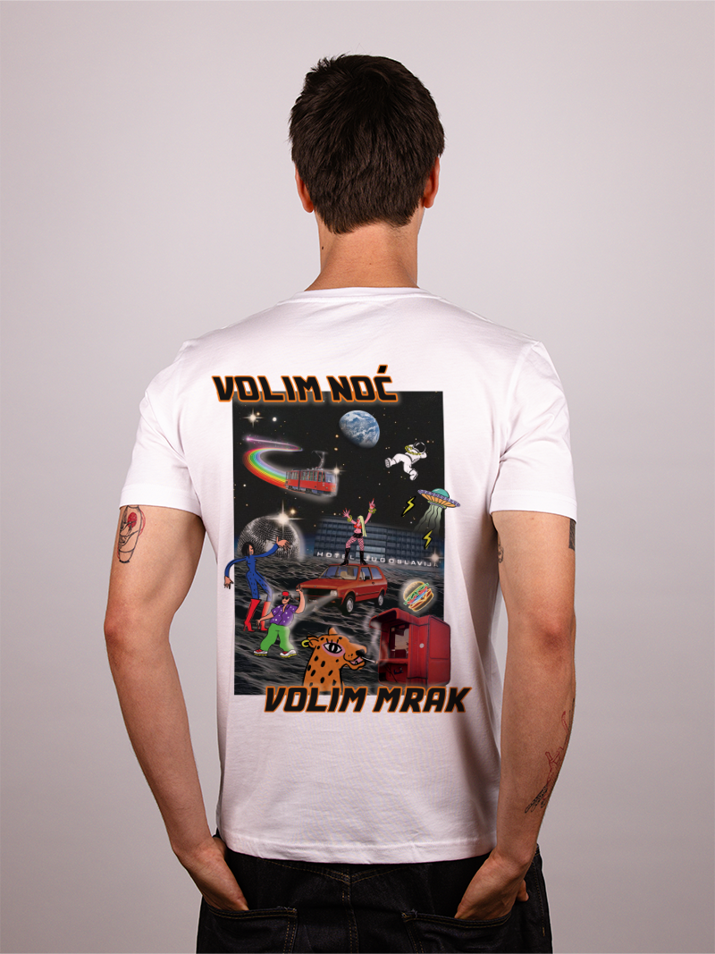 Volim noć volim mrak - Muška klasična majica