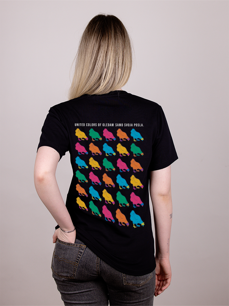 United colors of gledam samo svoja posla - Ženska majica
