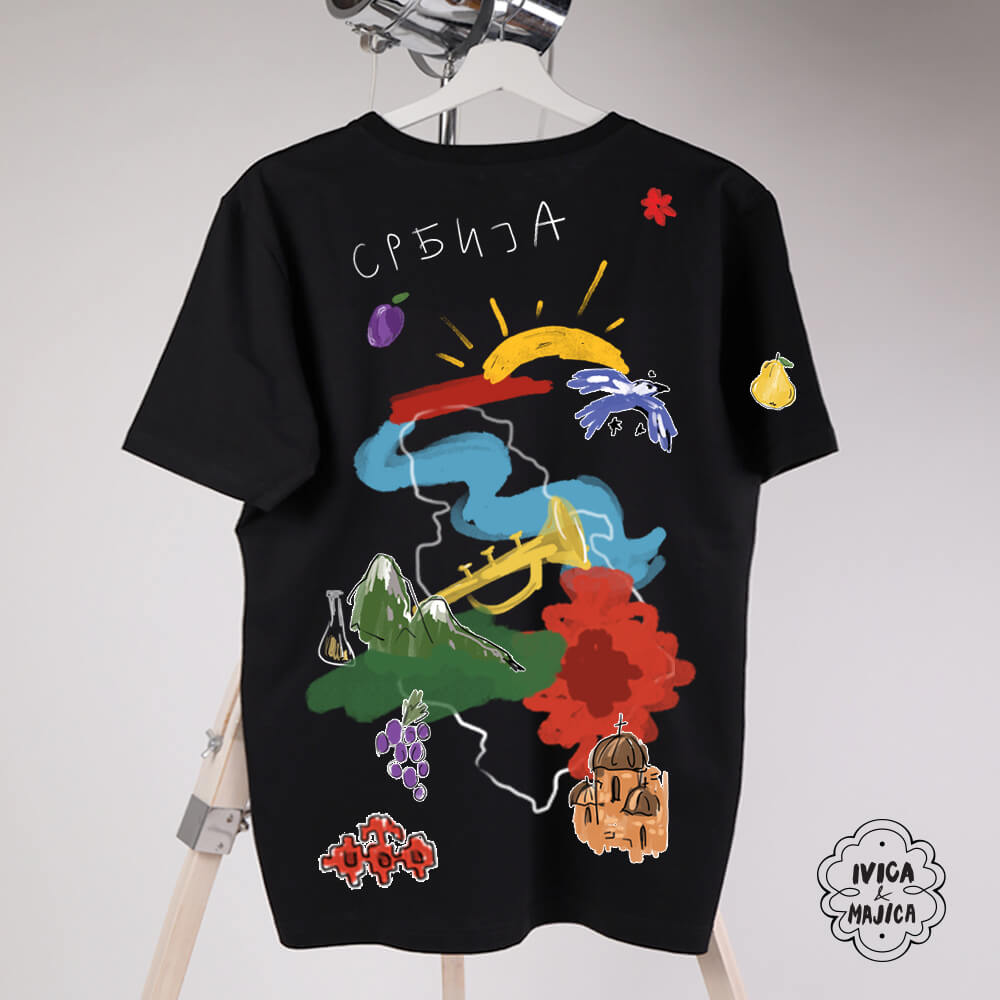 Srbija – Muška majica