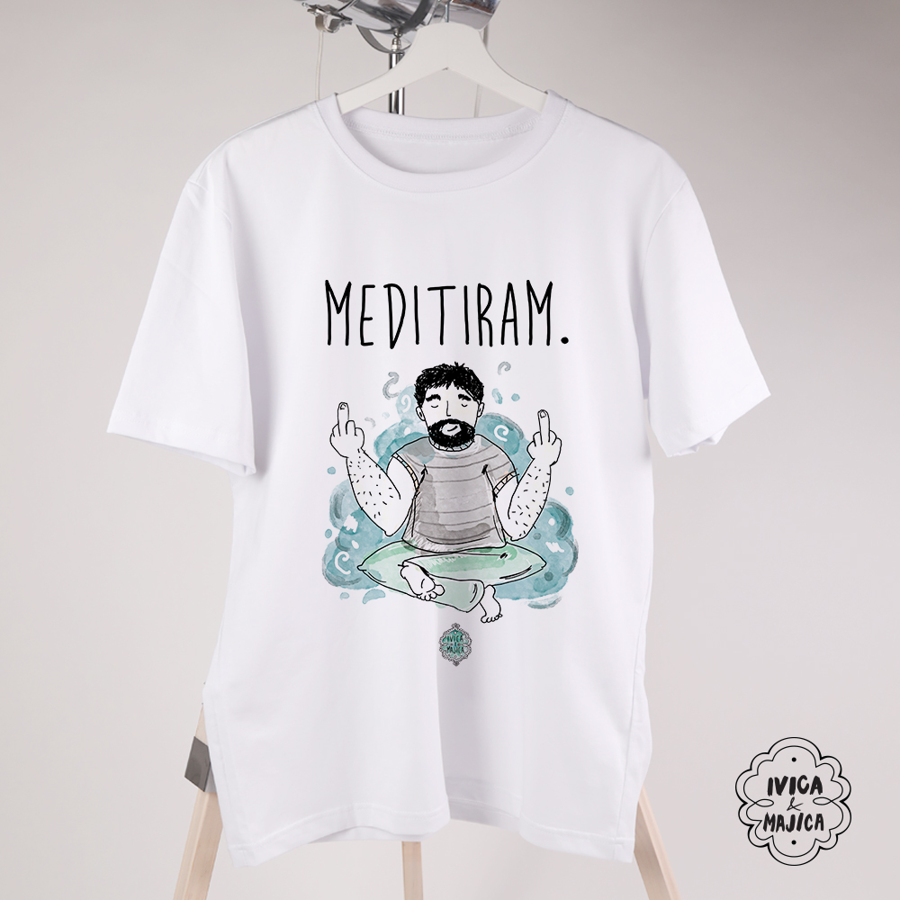 Meditiram - Muška majica