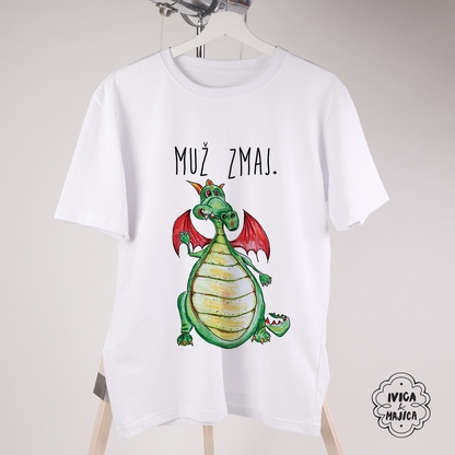 Muž zmaj - Muška majica