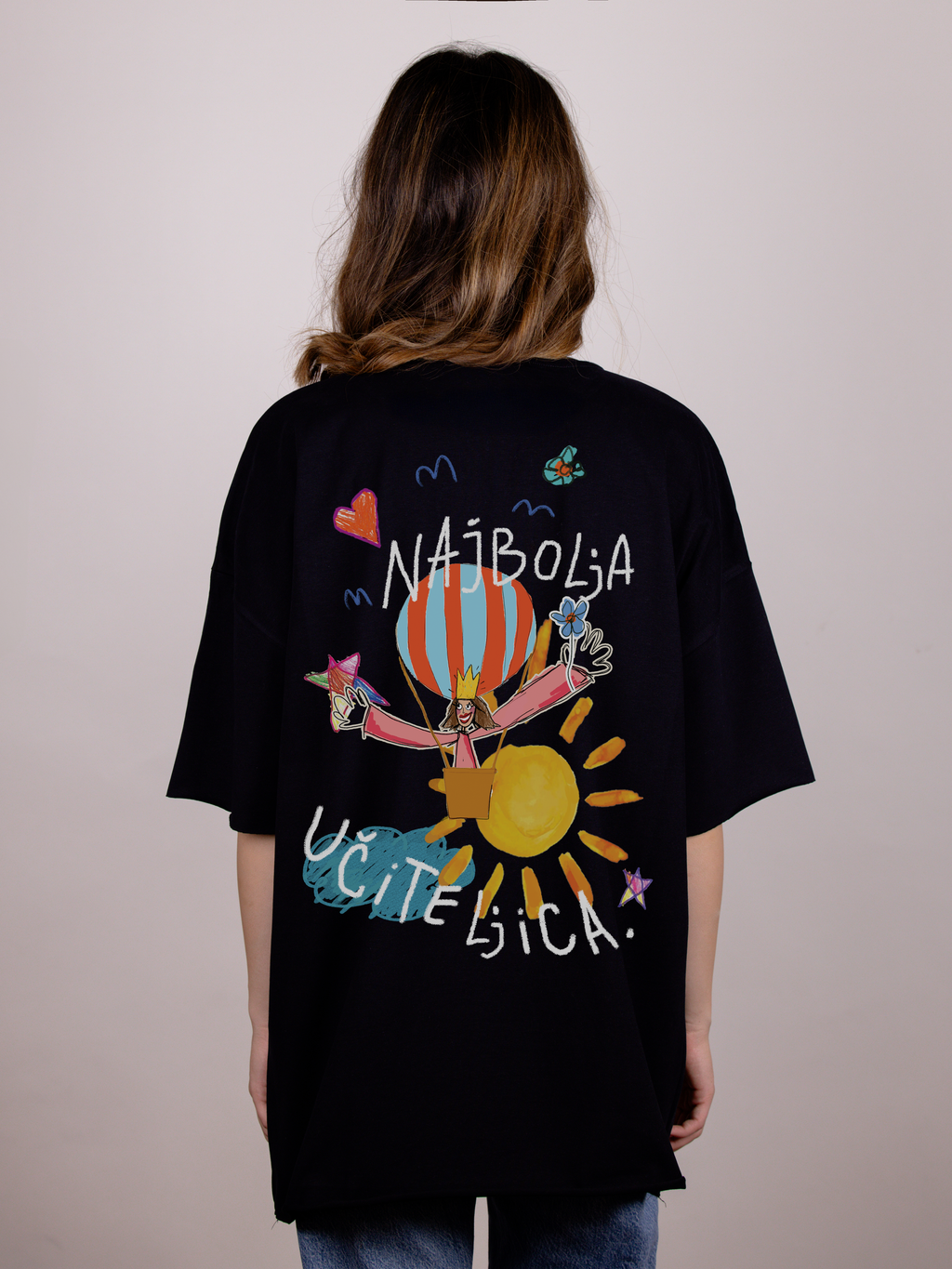 Učiteljica - Ženska oversize majica