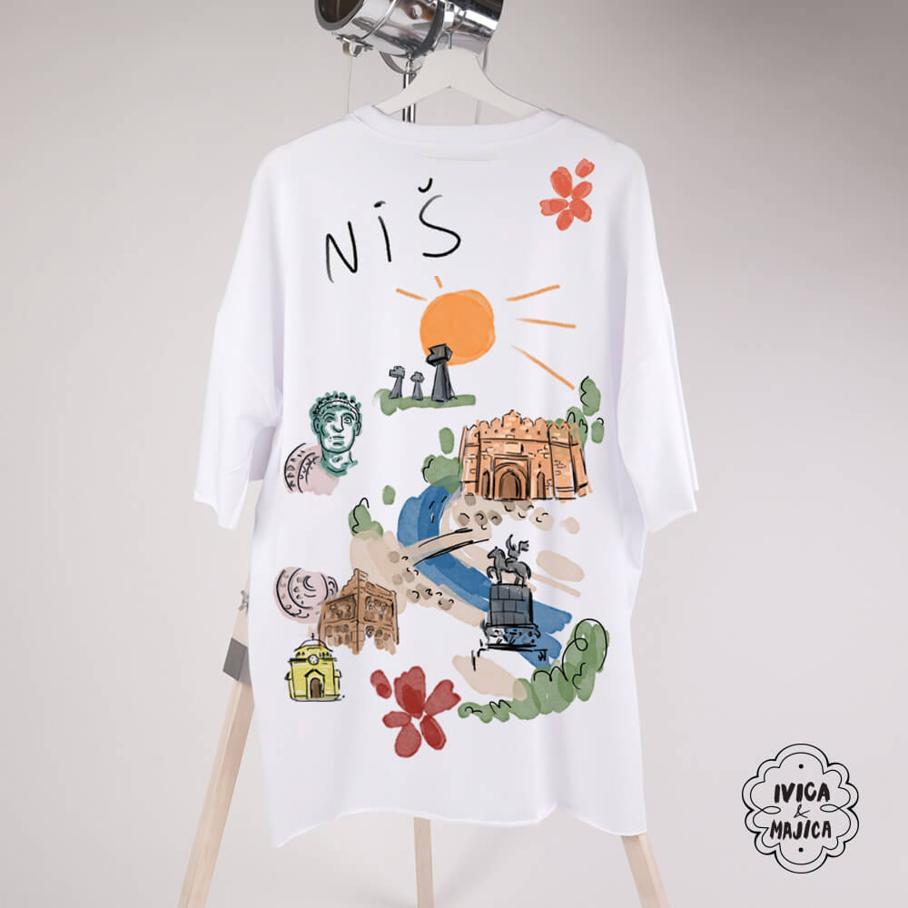 Niš – Ženska oversize majica