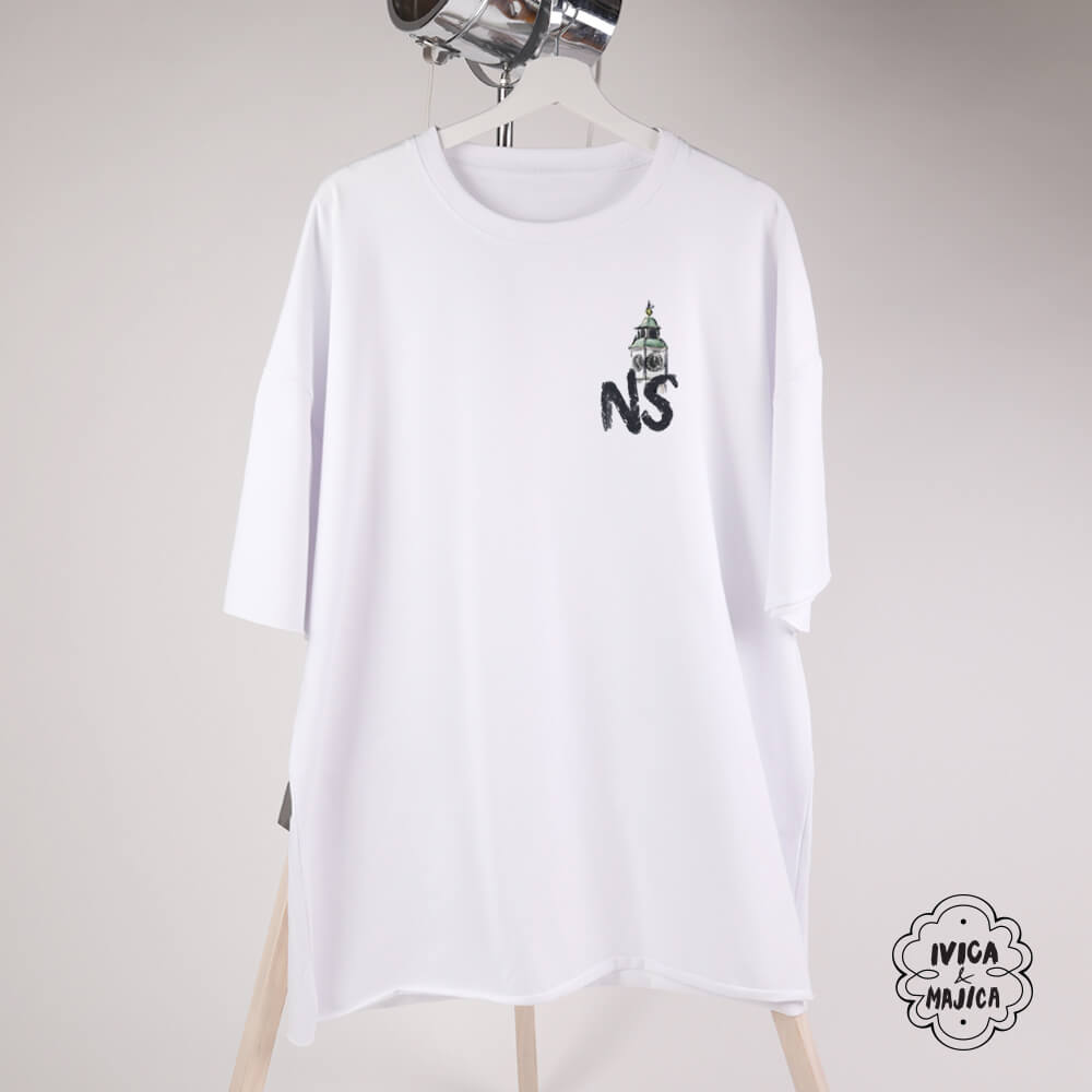 Novi Sad – Muška oversize majica
