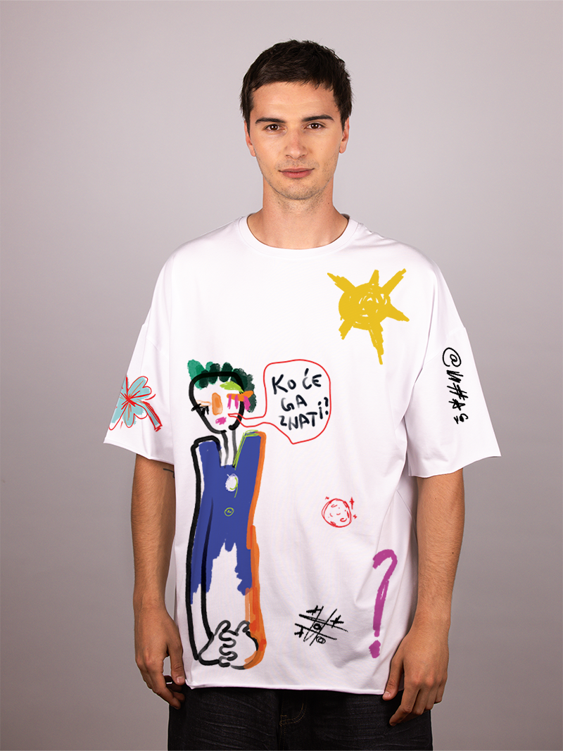 Ko će ga znati - Muška oversize majica