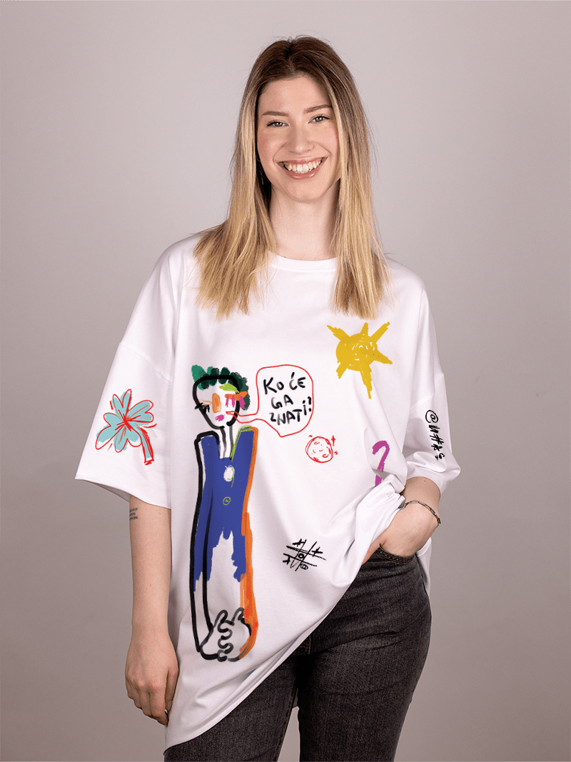 Ko će ga znati - Ženska oversize majica