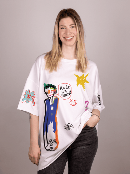 Ko će ga znati - Ženska oversize majica