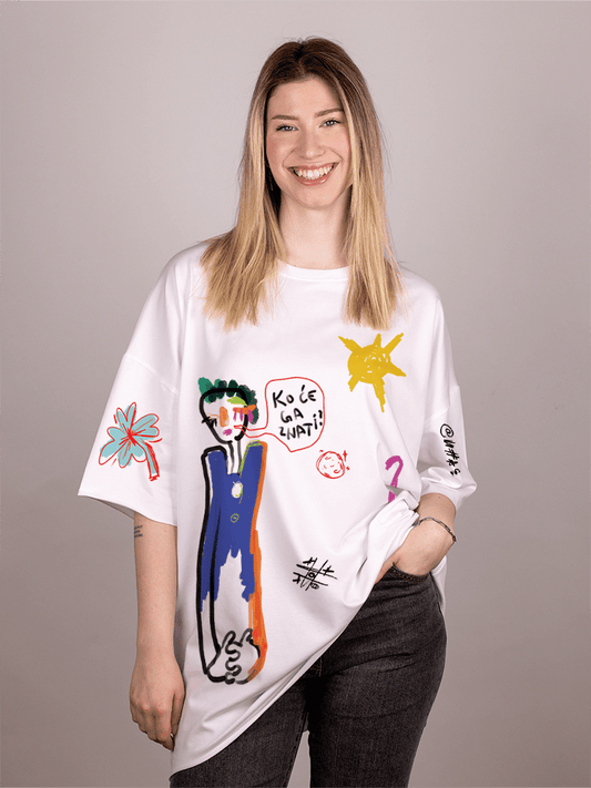 Ko će ga znati - Ženska oversize majica