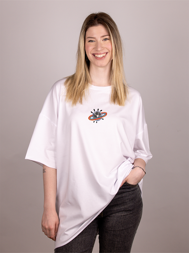 Volim noć volim mrak - Ženska oversize majica