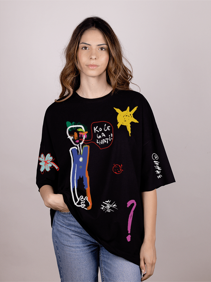 Ko će ga znati - Ženska oversize majica