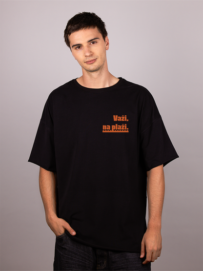 Važi na plaži - Muška oversize majica