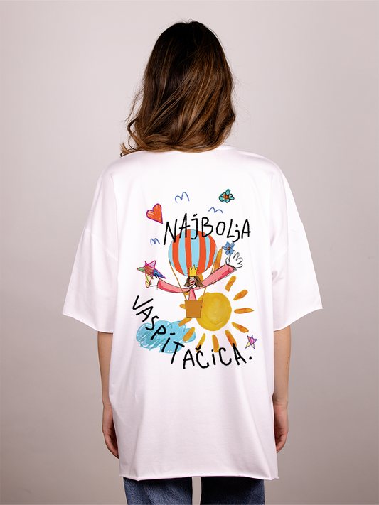 Vaspitačica - Ženska oversize majica