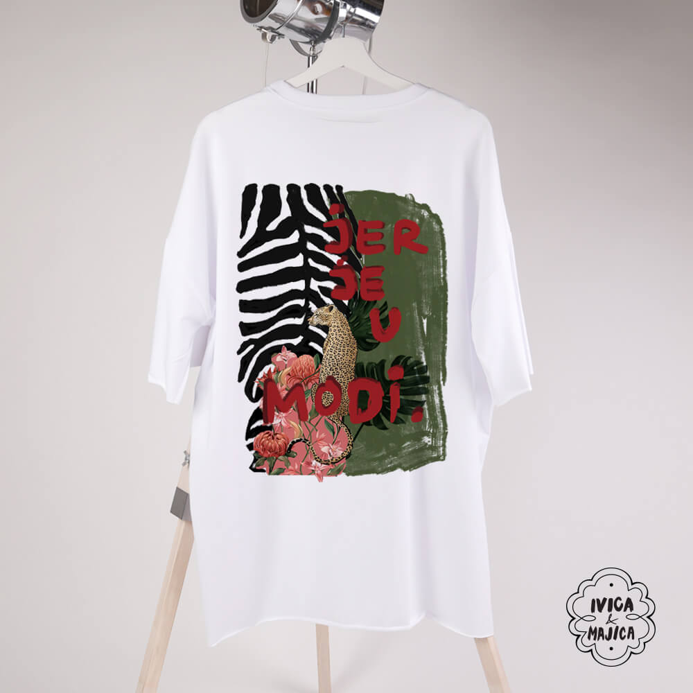 Jer je u modi – Muška oversize majica