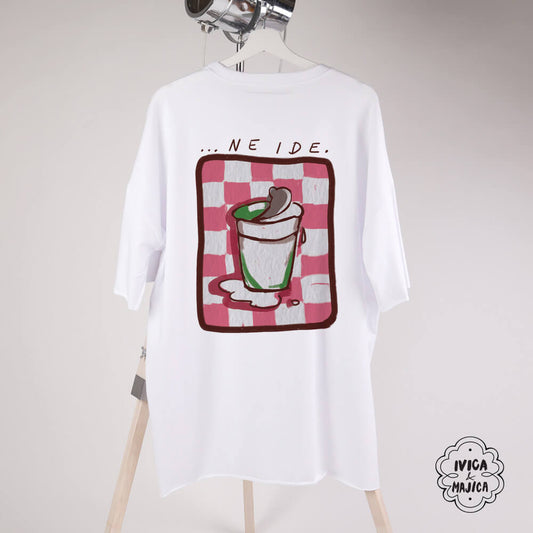 Jedno bez drugog ne ide (Jogurt) – Ženska oversize majica