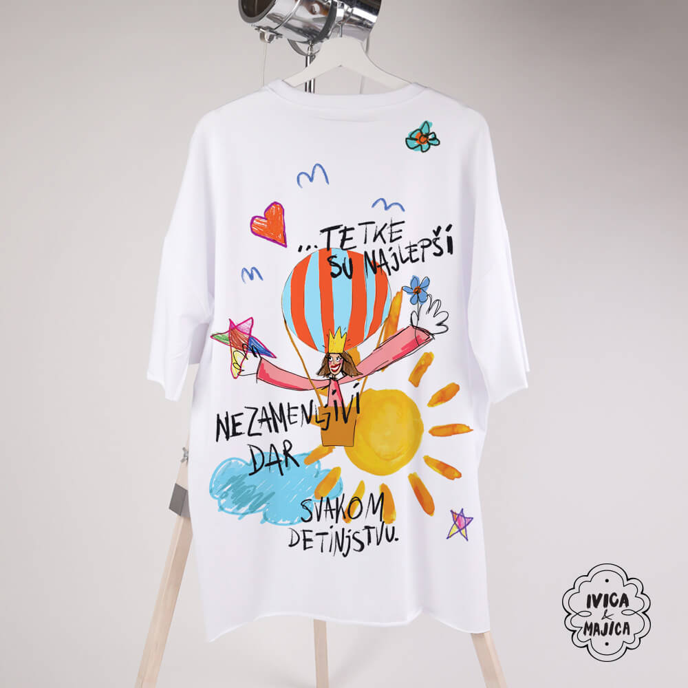 Tetka – Ženska oversize majica