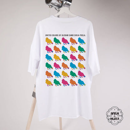 United colors of gledam samo svoja posla – Ženska oversize majica