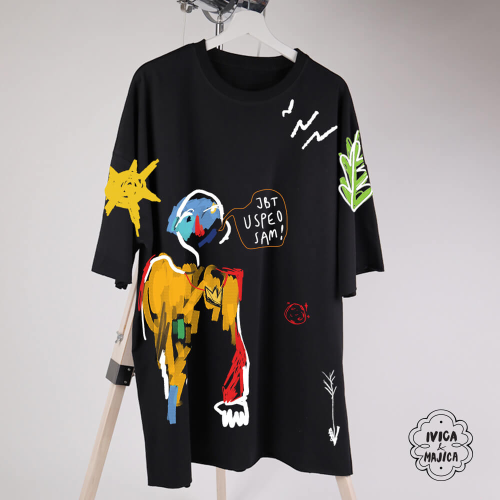 Jbt uspeo sam – Muška oversize majica