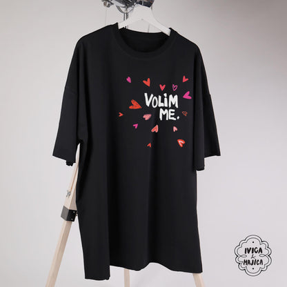 Volim me – Ženska oversize majica
